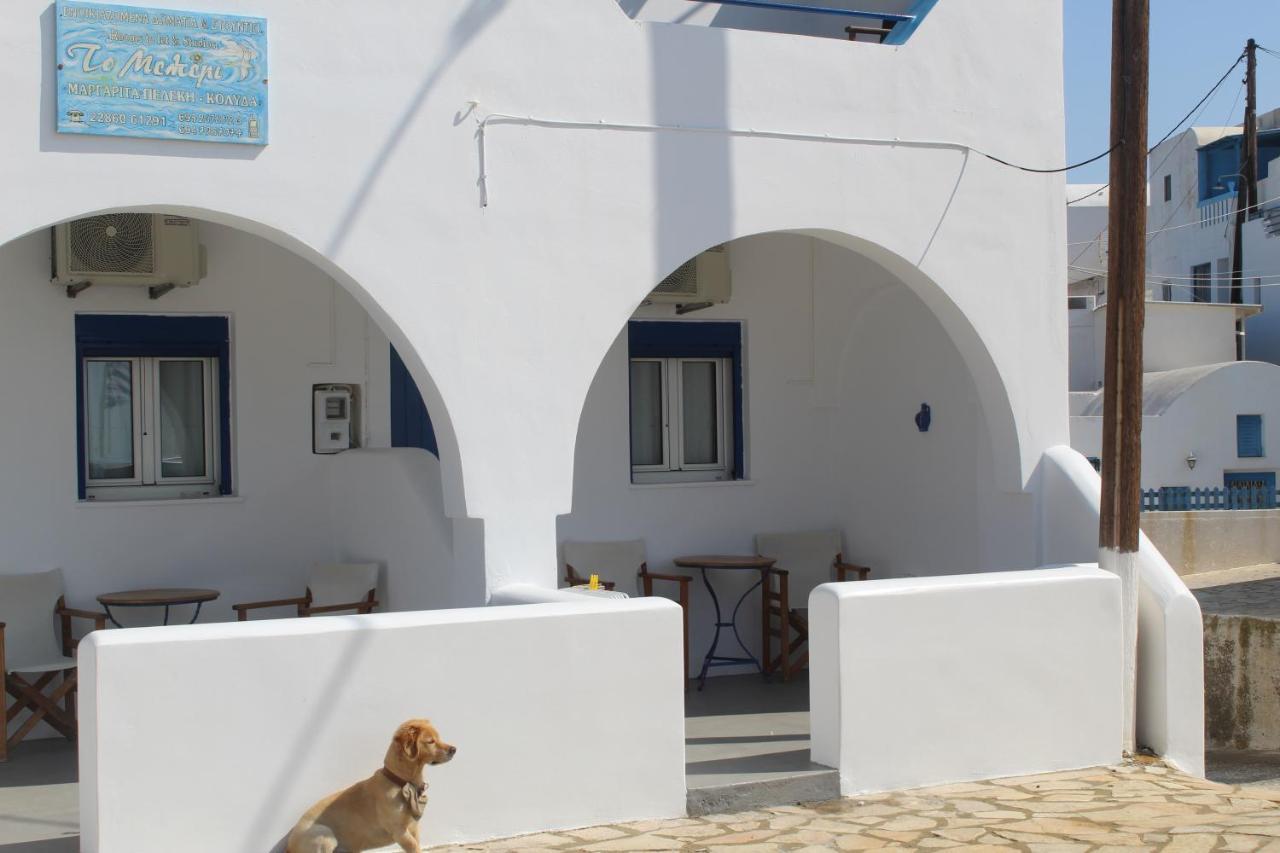 Meltemi Rooms And Studios Anafi Exterior foto